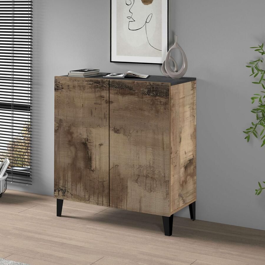 INOSIGN Archiefkast Sunrise Archiefkast Multifunctionele kast Bureaukast met 2 deuren & 2 vakken breedte 79 2 cm gemaakt in italië - Foto 7