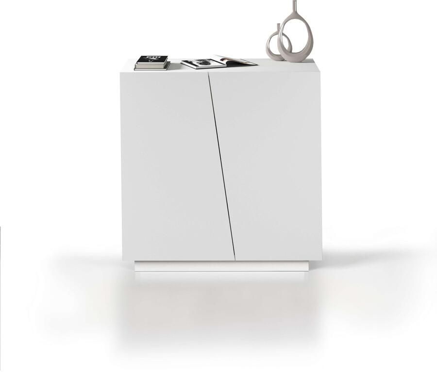 INOSIGN Archiefkast Vega Multifunctionele kast Bureaukast met 2 deuren & verstelbare legplanken hoogte 86 of 166 cm made in italy - Foto 11