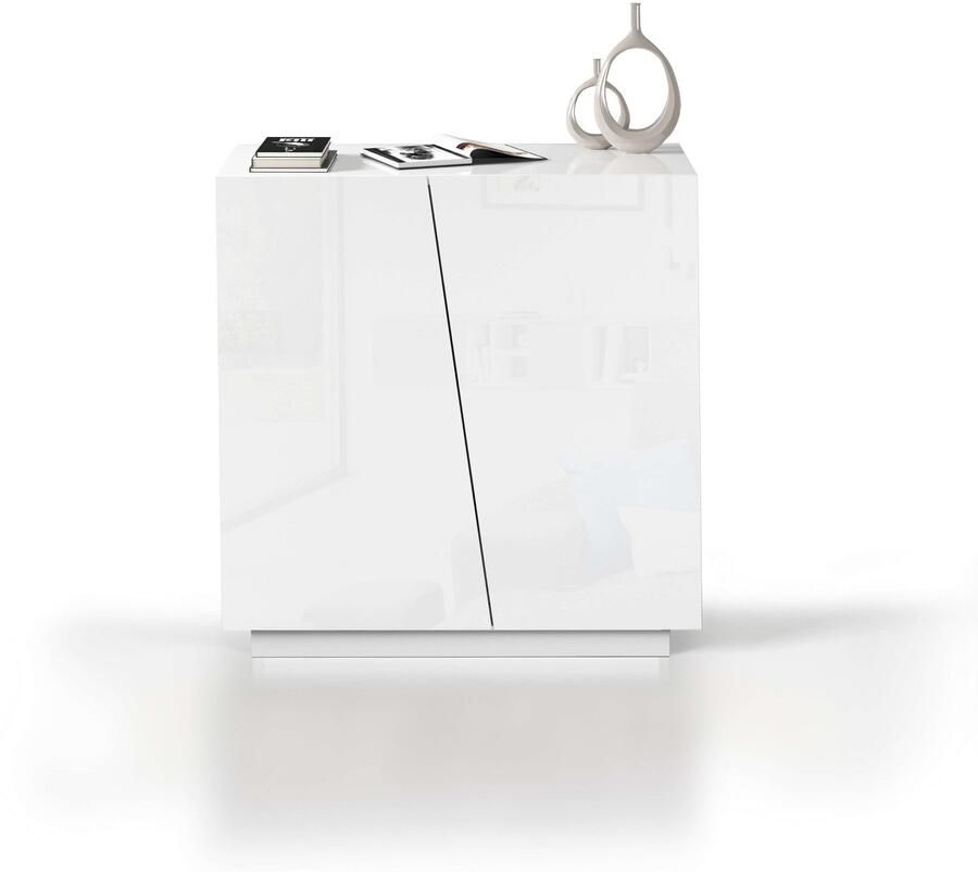 INOSIGN Archiefkast Vega Multifunctionele kast Bureaukast met 2 deuren & verstelbare legplanken hoogte 86 of 166 cm made in italy - Foto 11