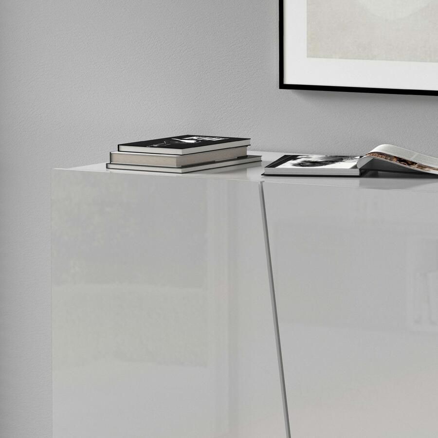 INOSIGN Archiefkast Vega Multifunctionele kast Bureaukast met 2 deuren & verstelbare legplanken hoogte 86 of 166 cm made in italy - Foto 2