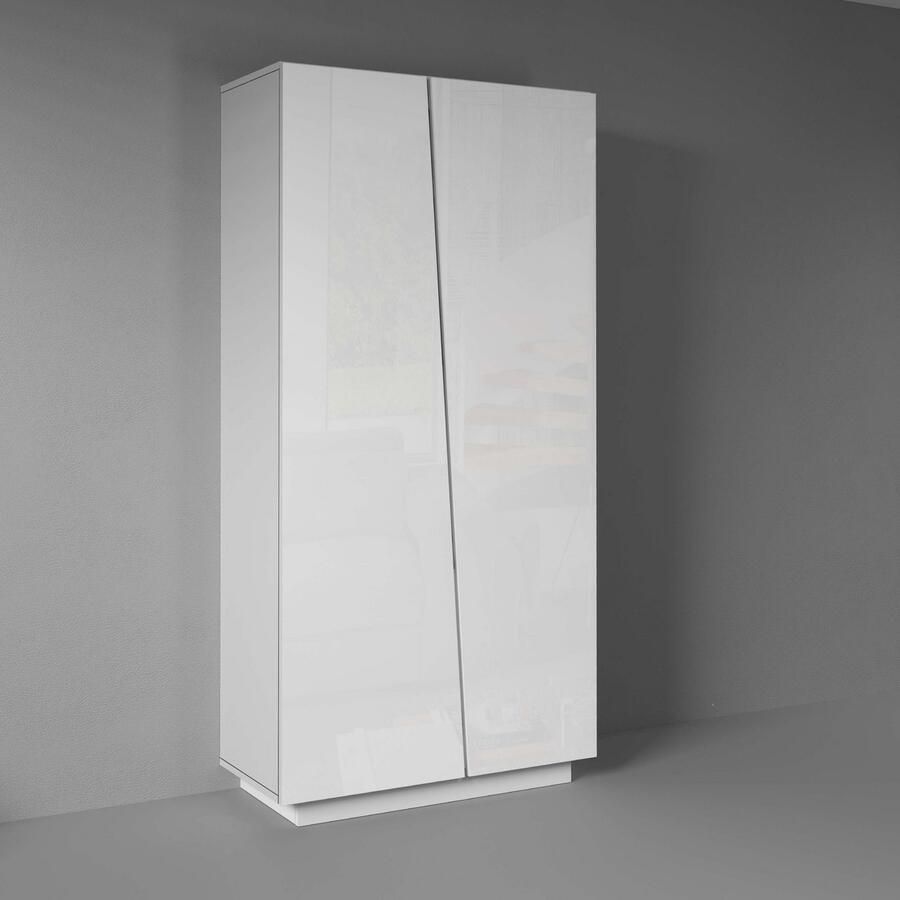 INOSIGN Archiefkast Vega Multifunctionele kast Bureaukast met 2 deuren & verstelbare legplanken hoogte 86 of 166 cm made in italy - Foto 2