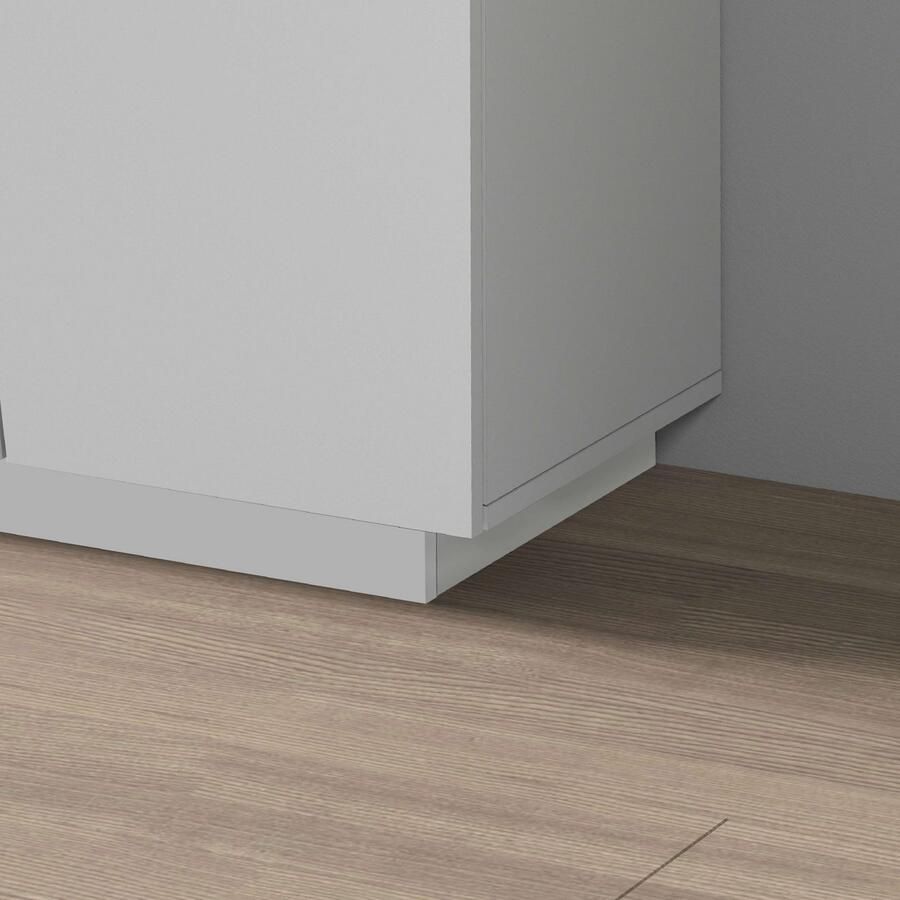 INOSIGN Archiefkast Vega Multifunctionele kast Bureaukast met 2 deuren & verstelbare legplanken hoogte 86 of 166 cm made in italy - Foto 10