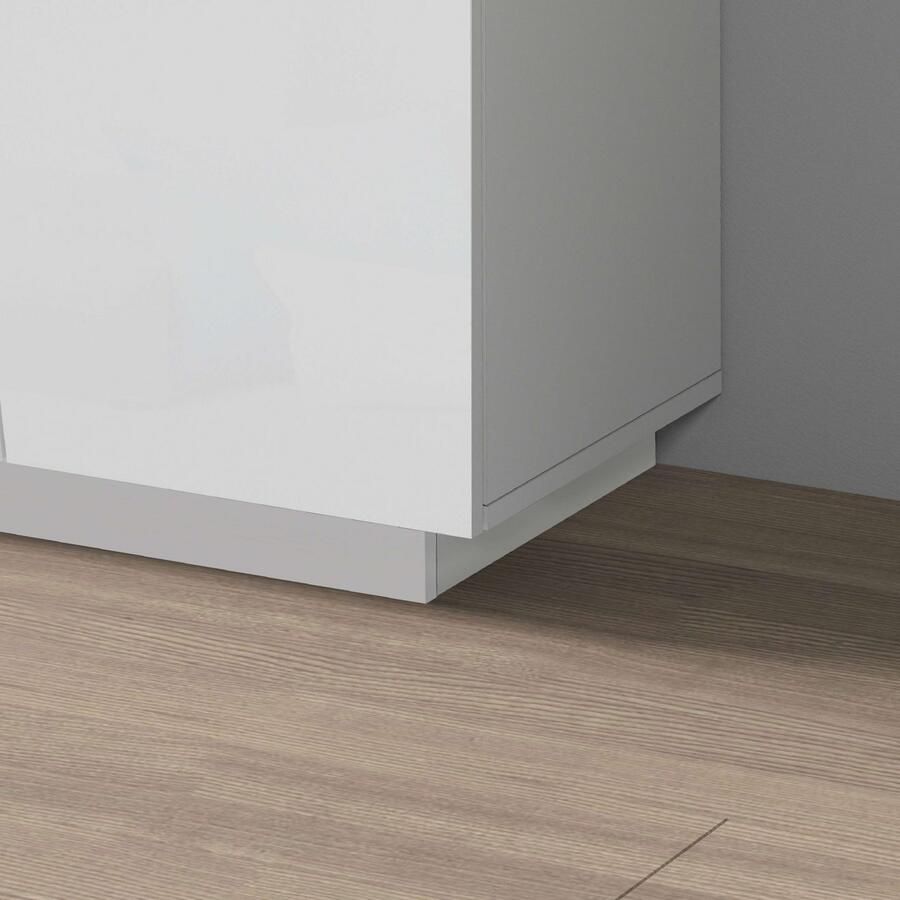 INOSIGN Archiefkast Vega Multifunctionele kast Bureaukast met 2 deuren & verstelbare legplanken hoogte 86 of 166 cm made in italy - Foto 6