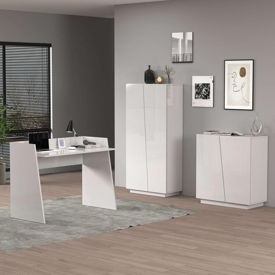 INOSIGN Bureau Vega Bureau kleine computertisch bureautafel voor kantoor (1 stuk) - Foto 5