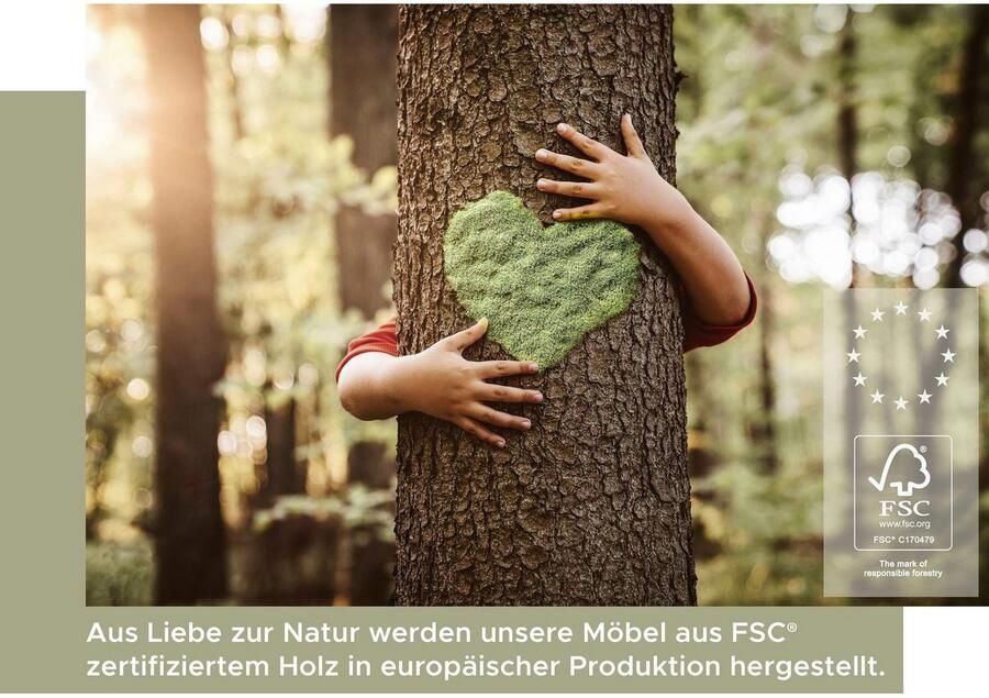 INOSIGN Hangend kastje Malmö breedte 30 cm 1 deur (verwisselbare deurstop) 2 planken in verschillende kleuren verkrijgbaar badkamermeubels badkamerkast kast badkamer - Foto 3