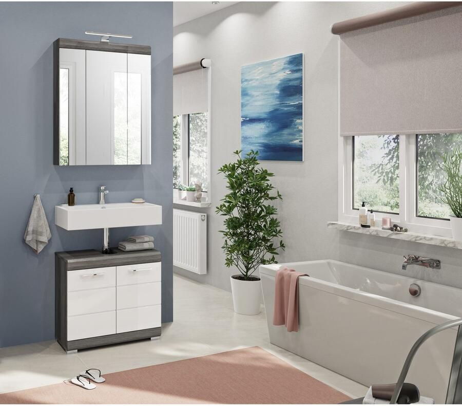 INOSIGN Badkamerserie Siena 2-delig inclusief LED-verlichting bestaande uit: (set 2 stuks) - Foto 3