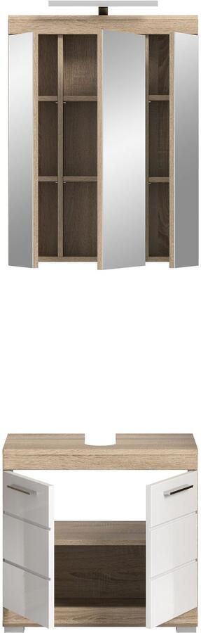 INOSIGN Badkamerserie Siena 2-delig inclusief LED-verlichting bestaande uit: (set 2 stuks) - Foto 6