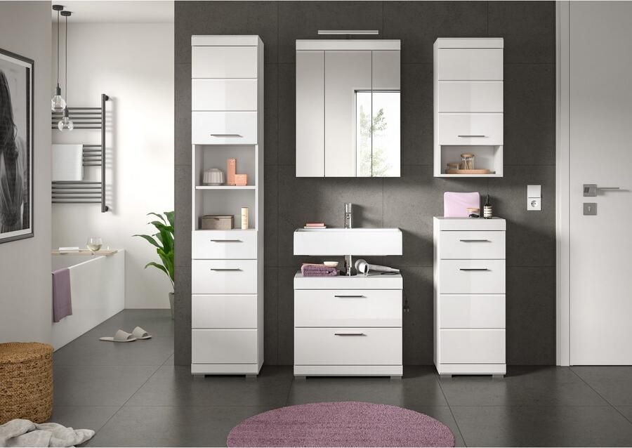 INOSIGN Badkamerserie Siena 5-delig inclusief LED-verlichting bestaande uit: (set 5-delig) - Foto 5