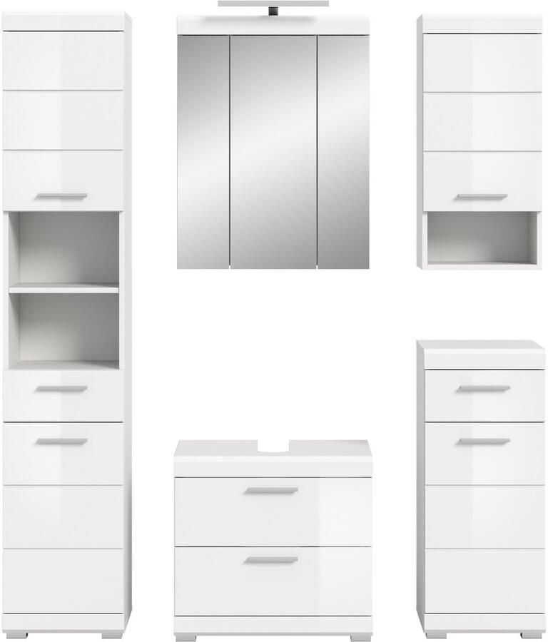 INOSIGN Badkamerserie Siena 5-delig inclusief LED-verlichting bestaande uit: (set 5-delig) - Foto 2