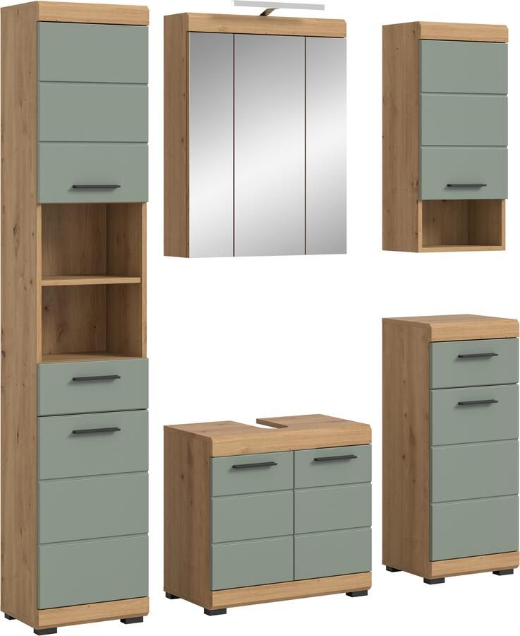 INOSIGN Badkamerserie Siena 5-delig inclusief LED-verlichting bestaande uit: (set 5-delig) - Foto 9