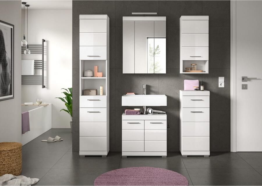 INOSIGN Badkamerserie Siena 5-delig inclusief LED-verlichting bestaande uit: (set 5-delig) - Foto 5