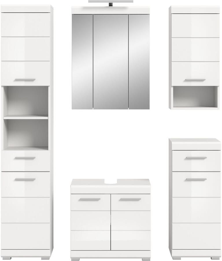 INOSIGN Badkamerserie Siena 5-delig inclusief LED-verlichting bestaande uit: (set 5-delig) - Foto 2