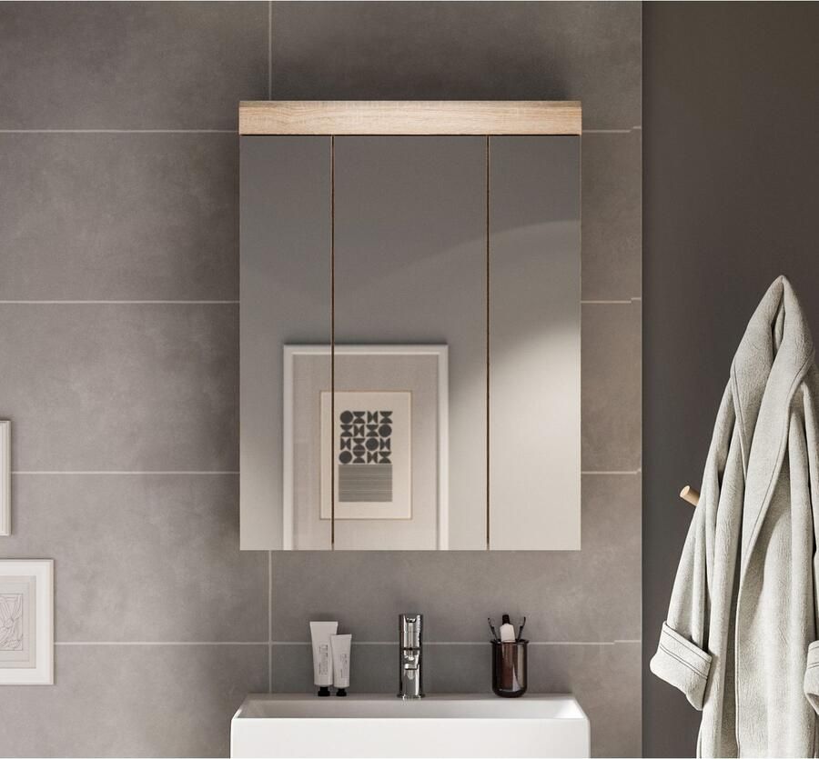 INOSIGN Badkamerspiegelkast Siena Badkamermeubel spiegelkast breedte 60 cm (1 stuk)