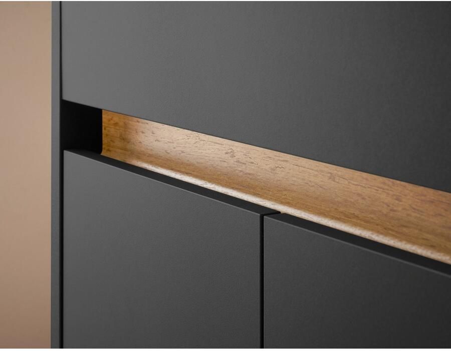 INOSIGN Badmeubelset CITY GIRON badkamer in tijdloos ontwerp 4-delige badkamer Badkasten en spiegels in twee kleuren beschikbaar veel opbergruimte (set 4 stuks) - Foto 6