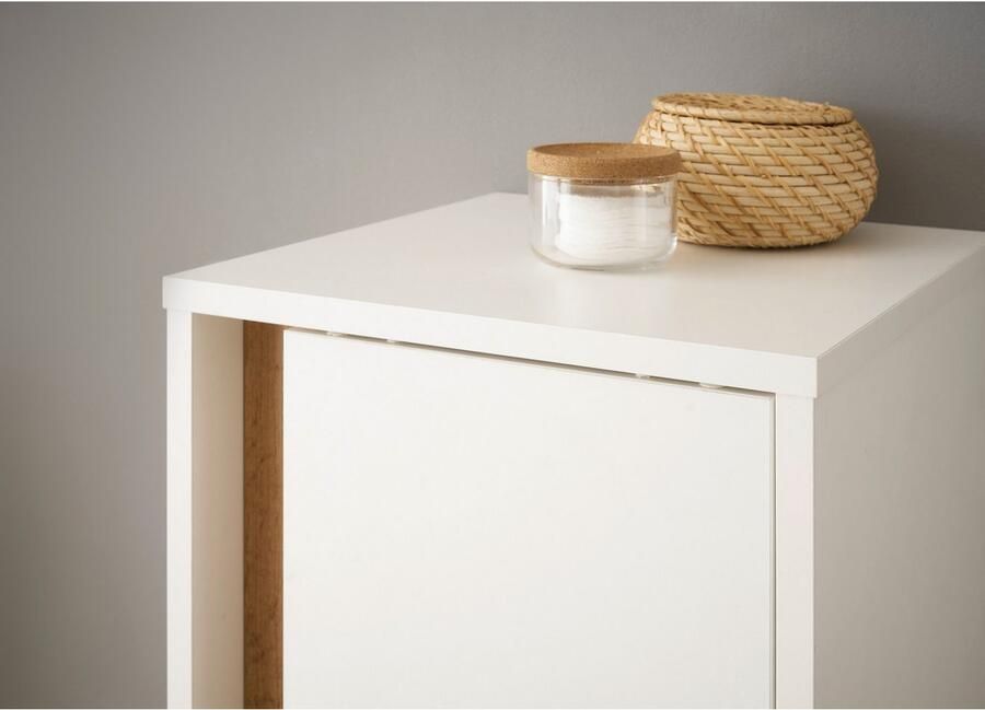 INOSIGN Badmeubelset CITY GIRON badkamer in tijdloos ontwerp 4-delige badkamer Badkasten en spiegels in twee kleuren beschikbaar veel opbergruimte (set 4 stuks) - Foto 4