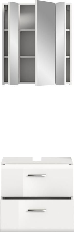 INOSIGN Badmeubelset FLORENZ TOPSELLER! 2-delige badcombinatie hoogwaardige MDF-front - Foto 4