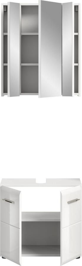 INOSIGN Badmeubelset FLORENZ TOPSELLER! 2-delige badcombinatie hoogwaardige MDF-front - Foto 5