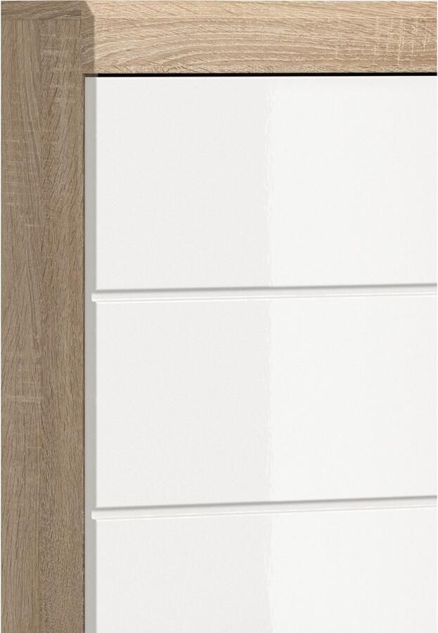 INOSIGN Badmeubelset Siena 5-delig bestaande uit: Hoge kast WBU spiegel onderkast hangkast (set 5 stuks) - Foto 7