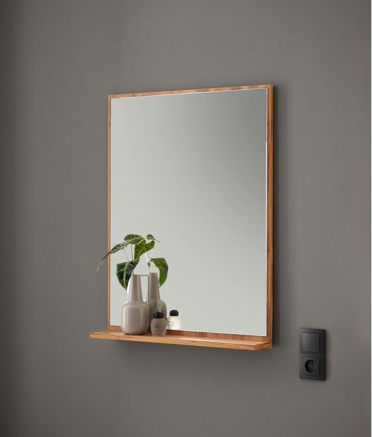 INOSIGN Badspiegel CITY GIRON spiegel in Wotan-eik wandspiegel in tijdloos ontwerp - Foto 3