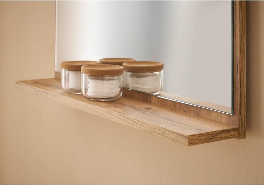 INOSIGN Badmeubelset CITY GIRON badkamer in tijdloos ontwerp 4-delige badkamer Badkasten en spiegels in twee kleuren beschikbaar veel opbergruimte (set 4 stuks) - Foto 9