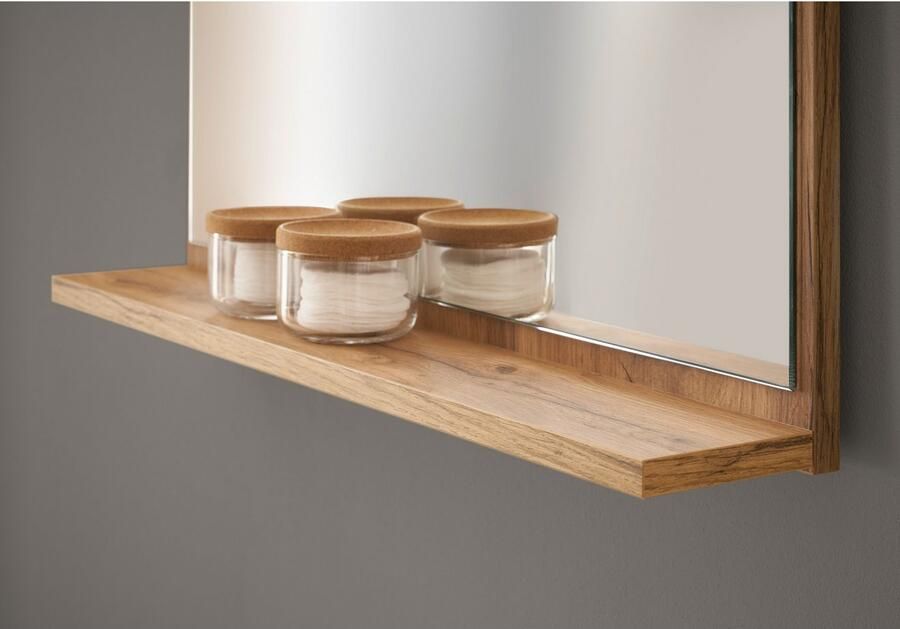 INOSIGN Badmeubelset CITY GIRON badkamer in tijdloos ontwerp 4-delige badkamer Badkasten en spiegels in twee kleuren beschikbaar veel opbergruimte (set 4 stuks) - Foto 7