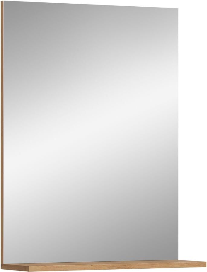 INOSIGN Badspiegel Siena breedte 60 cm 1 legplank hoogwaardig spiegelglas in verschillende kleuren verkrijgbaar badkamermeubels spiegel badkamer - Foto 6