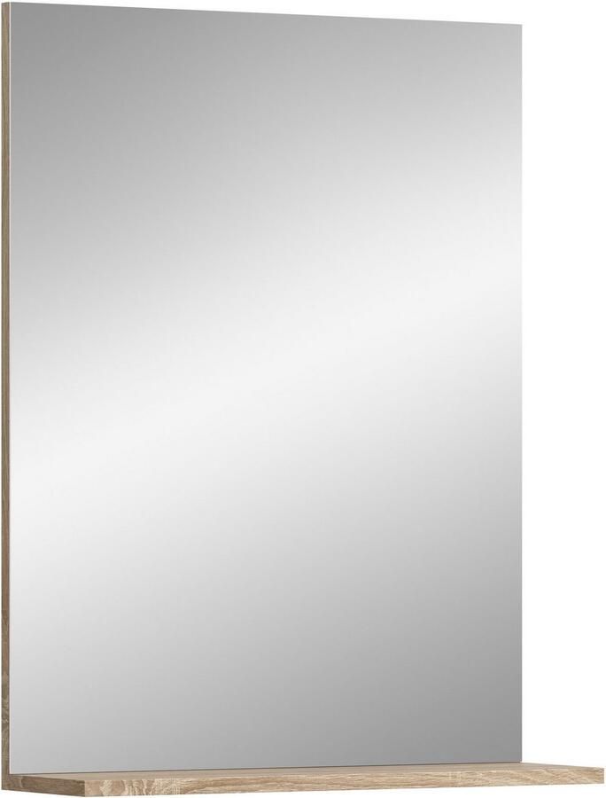 INOSIGN Badspiegel Siena breedte 60 cm 1 legplank hoogwaardig spiegelglas in verschillende kleuren verkrijgbaar badkamermeubels spiegel badkamer - Foto 2