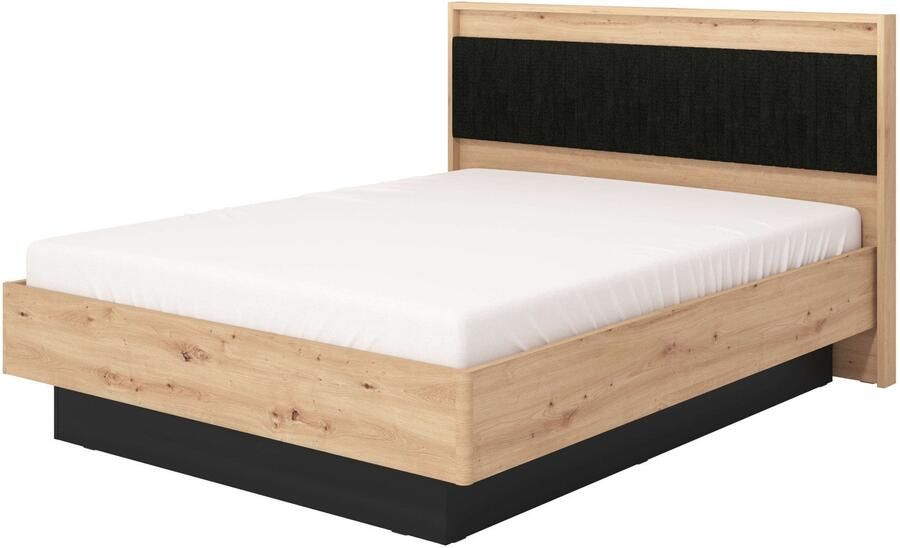 INOSIGN Bedframe Ascalon gepolsterde rugleuning bekleed met zachte cordstof Ligoppervlakken 160 of 180x200 cm FSC -gecertificeerd houtmateriaal - Foto 5