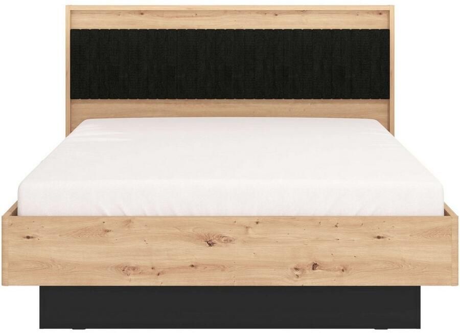 INOSIGN Bedframe Ascalon gepolsterde rugleuning bekleed met zachte cordstof Ligoppervlakken 160 of 180x200 cm FSC -gecertificeerd houtmateriaal - Foto 2