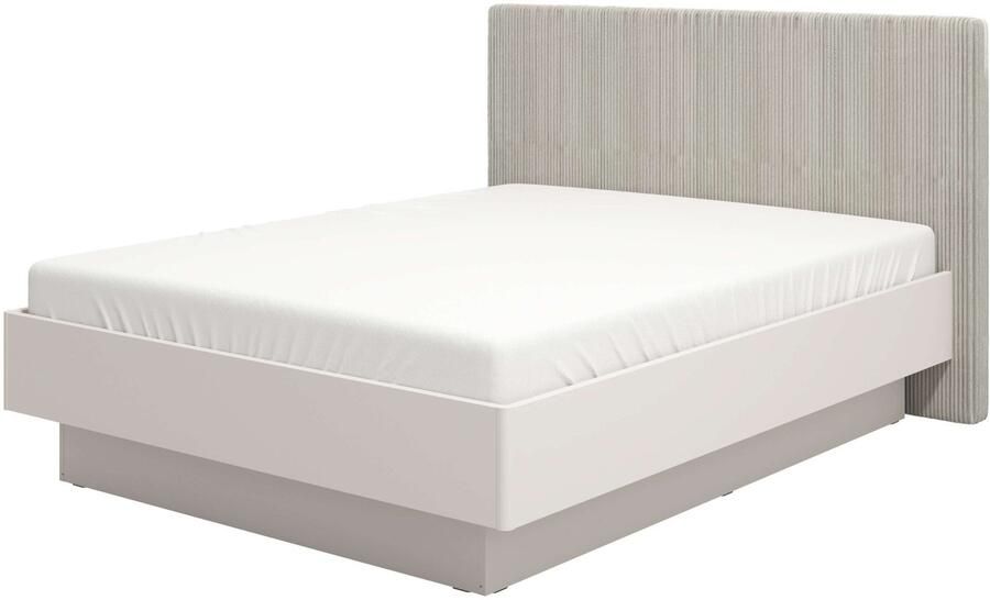 INOSIGN Bedframe Lucca bed met gevoerd hoofdeinde bekleed met zachte cordstof - Foto 5