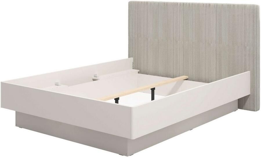 INOSIGN Bedframe Lucca bed met gevoerd hoofdeinde bekleed met zachte cordstof - Foto 4