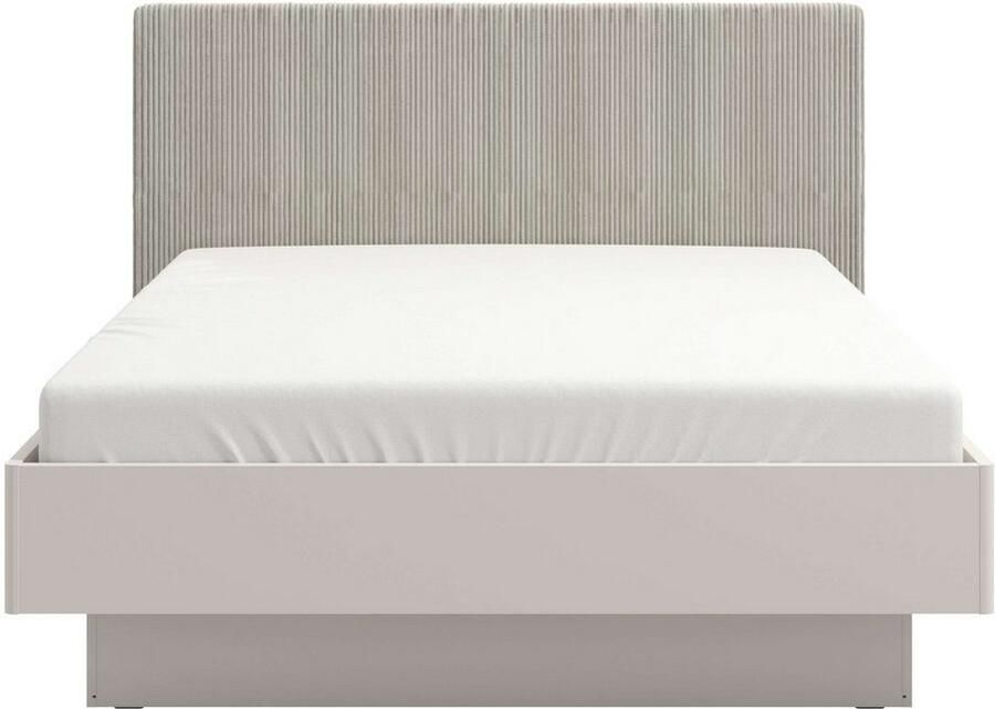 INOSIGN Bedframe Lucca bed met gevoerd hoofdeinde bekleed met zachte cordstof - Foto 3