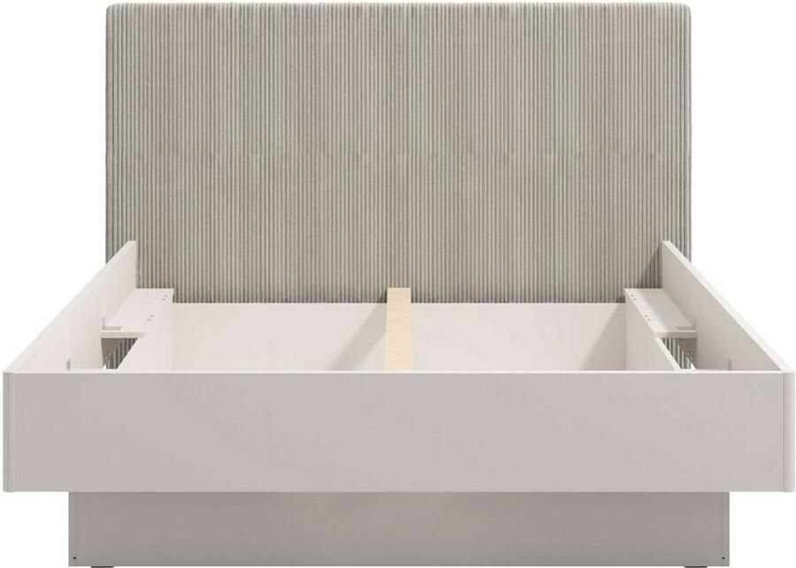 INOSIGN Bedframe Lucca bed met gevoerd hoofdeinde bekleed met zachte cordstof - Foto 2