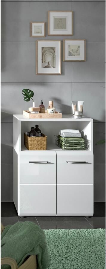 INOSIGN Bergkast FLORENZ TOPSELLER! Breedte 60 cm 2 deuren 1 legplank 1 open vak - Foto 6