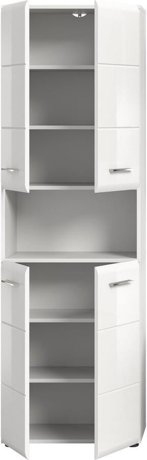 INOSIGN Bergkast FLORENZ TOPSELLER! Hoogte 185 cm 4 deuren 4 legplanken 1 open vak - Foto 6