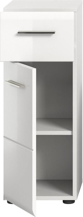 INOSIGN Bergkast FLORENZ TOPSELLER! Hoogte 80 cm 1 deur 1 lade Deuraanslag verwisselbaar hoogwaardige MDF front badkamerkast bad - Foto 6