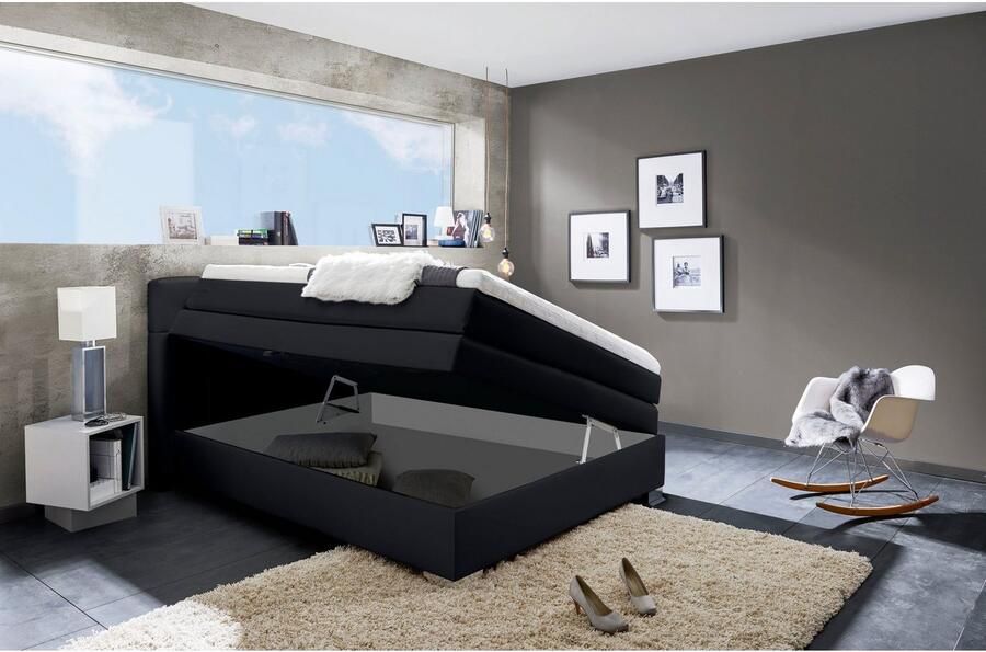 INOSIGN Boxspring Airdrie inclusief bedkist en topper - Foto 6