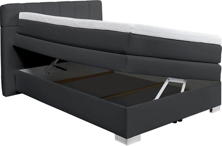 INOSIGN Boxspring Airdrie inclusief bedkist en topper - Foto 9