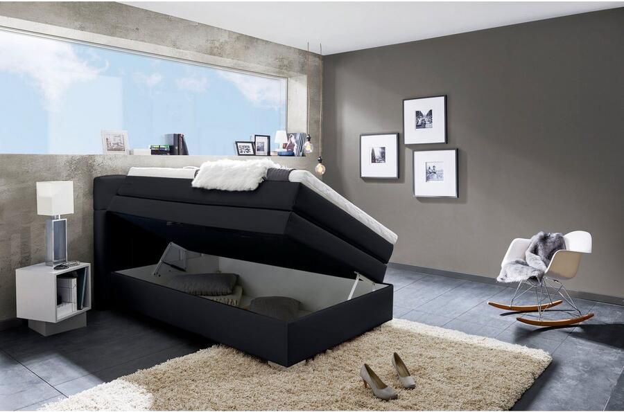 INOSIGN Boxspring Airdrie inclusief bedkist en topper - Foto 8