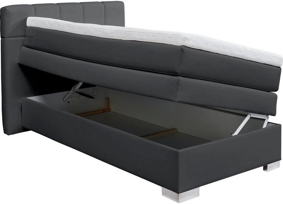 INOSIGN Boxspring Airdrie inclusief bedkist en topper - Foto 6