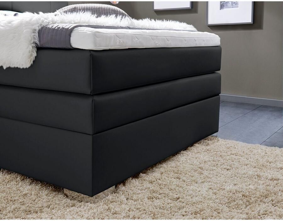 INOSIGN Boxspring Airdrie inclusief bedkist en topper - Foto 4