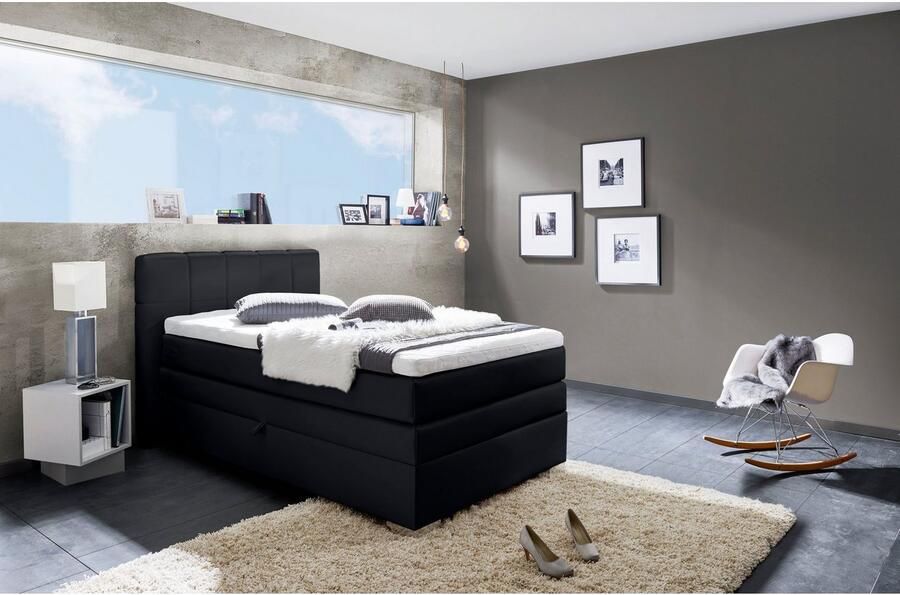 INOSIGN Boxspring Airdrie inclusief bedkist en topper - Foto 9