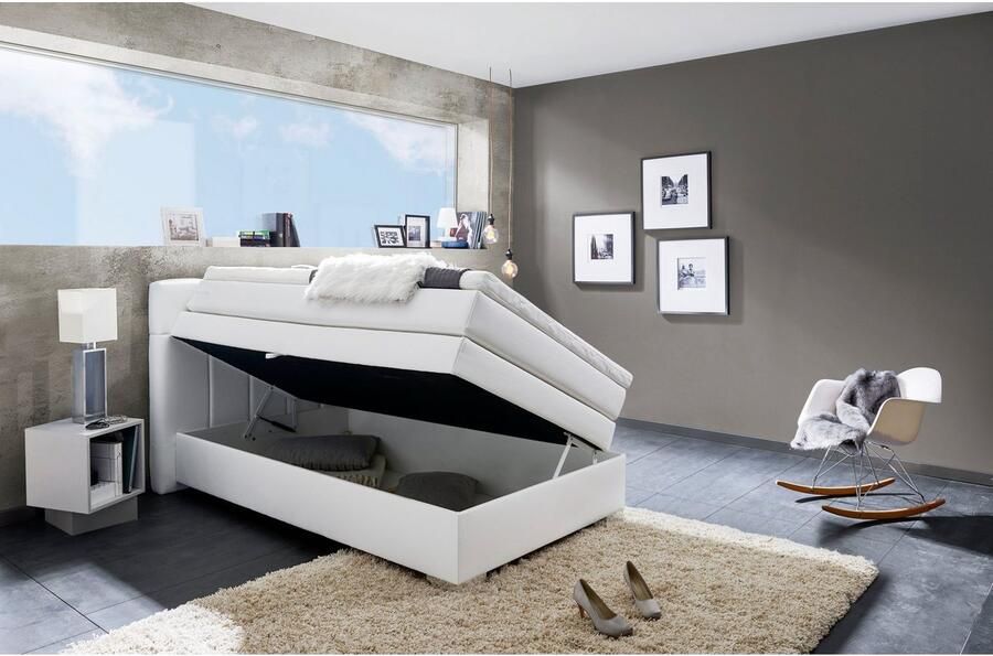 INOSIGN Boxspring Airdrie inclusief bedkist en topper - Foto 8