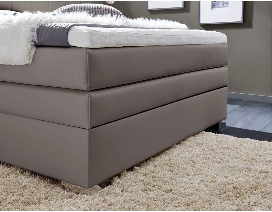 INOSIGN Boxspring Airdrie inclusief bedkist en topper - Foto 4