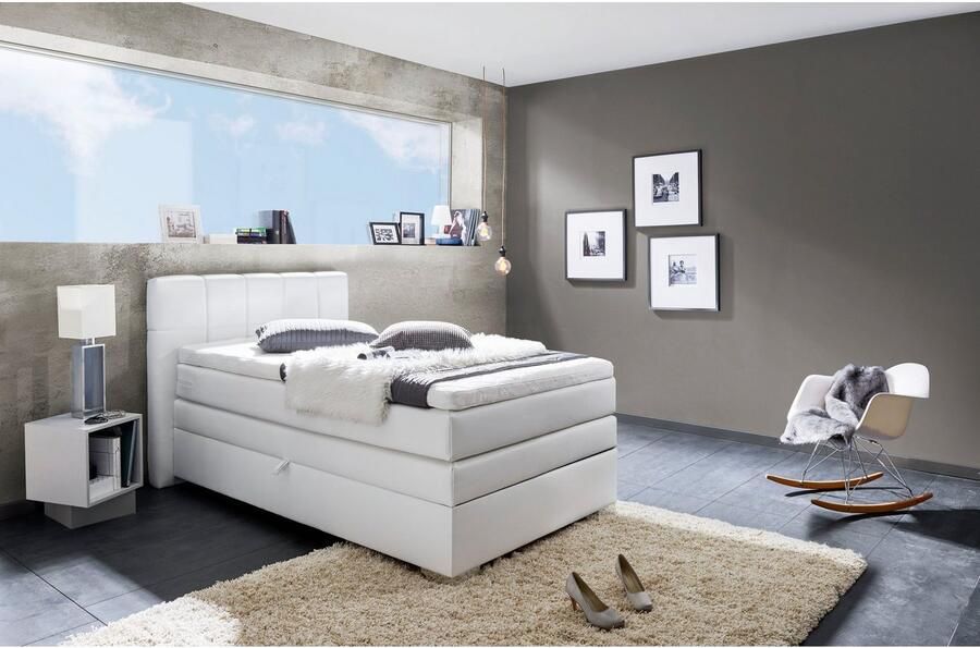 INOSIGN Boxspring Airdrie inclusief bedkist en topper - Foto 9