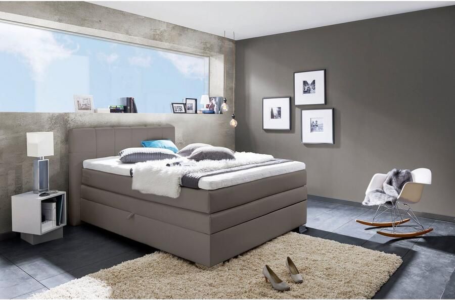 INOSIGN Boxspring Airdrie inclusief bedkist en topper - Foto 7