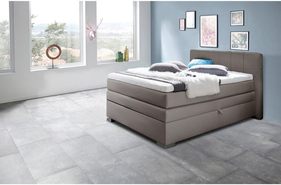INOSIGN Boxspring Airdrie inclusief bedkist en topper - Foto 8