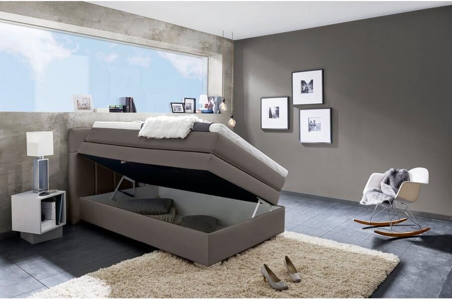 INOSIGN Boxspring Airdrie inclusief bedkist en topper - Foto 8