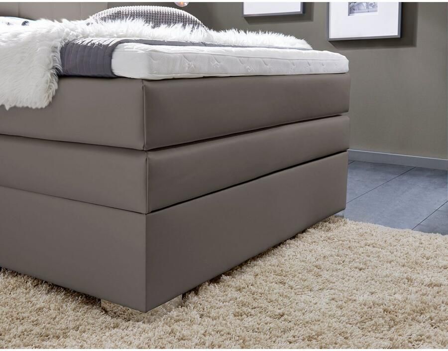 INOSIGN Boxspring Airdrie inclusief bedkist en topper - Foto 4