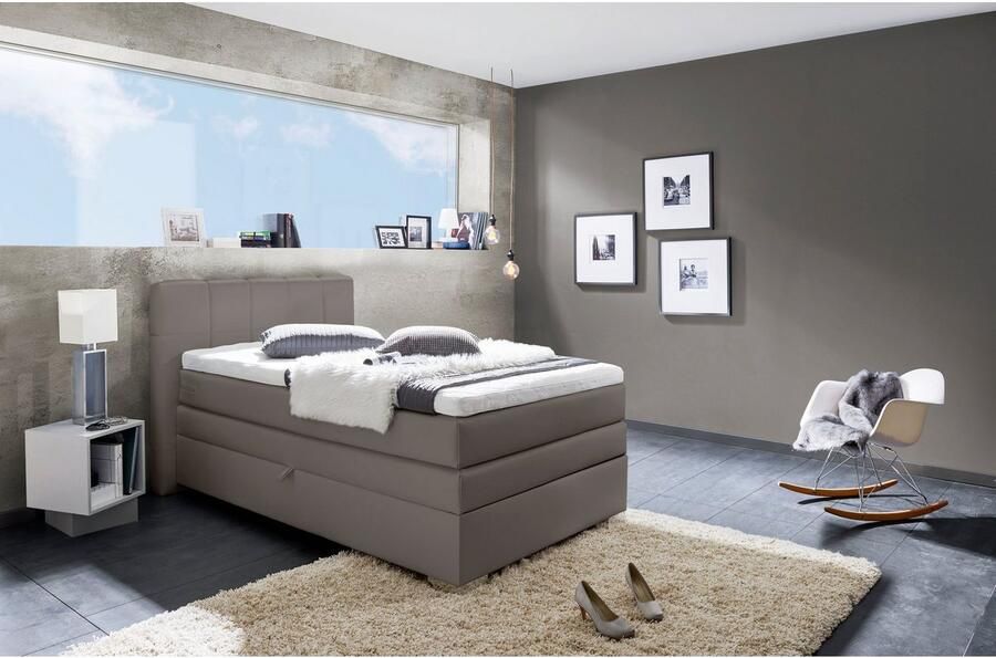 INOSIGN Boxspring Airdrie inclusief bedkist en topper - Foto 9